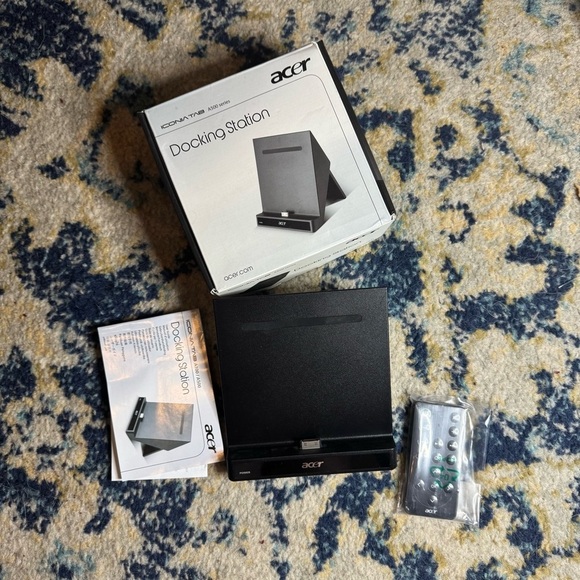 Acer ADT002 Iconia Tab A500 Series Docking Station w/ Remote ADT-002 Open Box - Picture 6 of 7